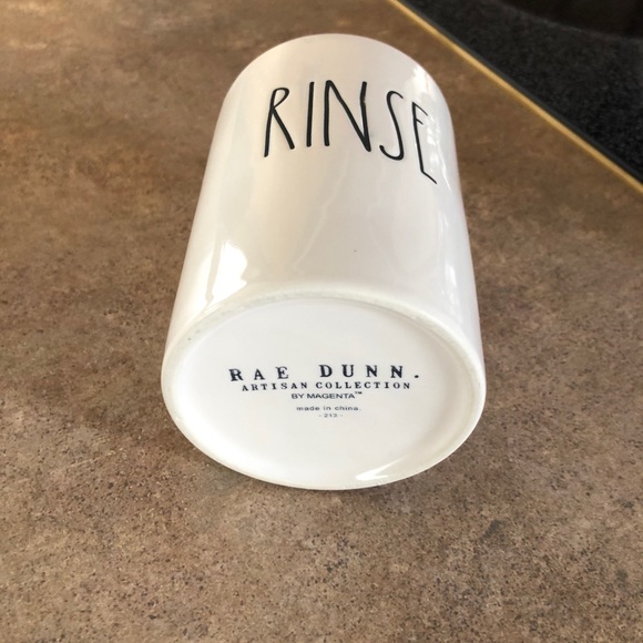 Rae Dunn bathroom cup - Picture 3 of 3
